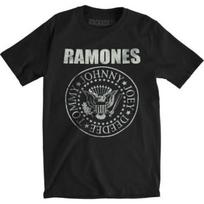 Ramones Unisex Adult Hey Ho Seal T-Shirt S juoda