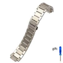 Apyrankė HUBLOT BIG BANG Kietas nerūdijantis plienas 27mm*19mm Vyriška laikrodžio apyrankė Grandinėlė Laikrodžio apyrankė riešui 27-19mm sidabras