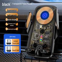 66W Wireless Fast Charging Car Phone Holder and Navigation Mount
