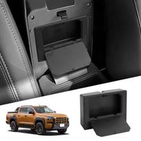 for Mitsubishi L200/Triton 2026 2026 Armrest Box Hidden Storage Tray Organizer Car Interior Accessories Black