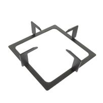 Tvirtas ketinis kvadratinis stovas Atsparus karščiui Neslystantis puodų laikiklis Virtuvės reikmuo Dujinės viryklės priedas Krosnies stovas Sunkus 20X20X5.7CM