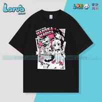 Anime Puella Magi Madoka Magica Kaname Madoka Cosplay Spausdinti trumpomis rankovėmis marškinėliai Universalūs vasarą Helovino dovanos S