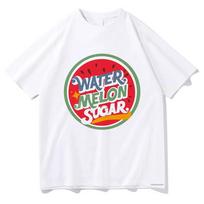Vintage Twinkling Watermelon Graphic TShirts Womens Funny Streetwear Korea Style Aesthetic Y2K Clothing S