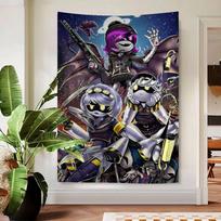 Anime Žudikiški Dronai Animacinis Paveikslas Sienos Kabinamas Dekoravimas Namų Dekoras 74x94cm(29x37in)