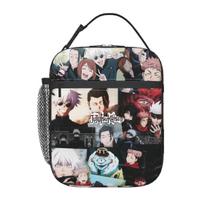Jujutsu Kaisen Sukuna Anime Insulated Lunch Bag for Women Children Portable Food Boxes Thermal Lunch Box Tote One Size