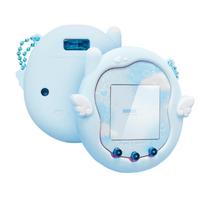 Kuitmor Tamagotchi Uni Silikoninis Minkštas Apsauginis Dangtelis su Pakabuku Mielas Atsparus Kritimui Įkraunamas Suderinamas su Tamagotchi Wing Garso Dangteliu, & Priekine Plokštele, mėlyna