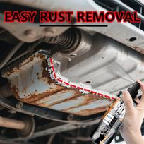 Rust Removal Spray, Dissolves Tire Rust, Protects Wheel Rims and Brake Drums, Suitable for Household Metal Surfaces, Kitchen Appliances, and 100ml gray
