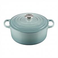 Le Creuset Signature Bräter rund 24 cm sea salt