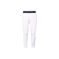 Nike Pro Dri-Fit treniruočių tamprės, vidutinio ilgio, trijų ketvirčių vyriškos kelnės, baltos DD1920-100 S