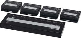 ATEN VS1824KIT 4-Port 4K HDMI Cat6 Split 4 x Receiver 1 Transmitter 4-Port (VS1824KIT)