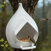 Creative Waterproof Hanging Bird Feeder Rainproof with Stand Bird Feeding Dispenser Large Capacity Birds Food Catcher Backyard balta