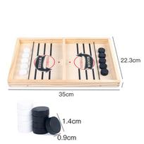 Table Hockey Paced Sling Board Puzzles Game Fast Winner Party Desktop Battle Chess Parent-Child Interactive Toys For Children
