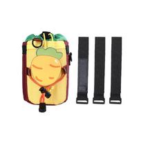 Bicycle Cartoon Water Bottle Holder Front Bag For Mountain/road Bike Handlebar Mounted Water Bottle Cup Storage Bag Cycling Gear geltona