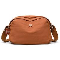 Women's Shoulder Bag Solid Color Crossbody Bag Water-repellent Nylon Bag oranžinė
