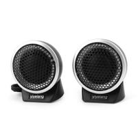 uxcell Dome Tweeter Car Speaker Car Audio System 150W 2 Pack Black