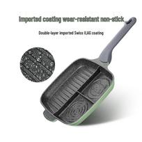 COOKER KING 3-in-1 Multi-Compartment Non-Stick Breakfast Frying Pan