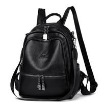 PU Backpack Women's Large Capacity Travel Backpack Multi-Use Shoulder Bag juoda