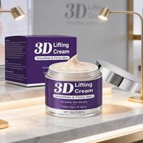 3D Lifting Firming Cream 50g Anti-Wrinkle Anti-Aging Moisturizer, Tightens Skin & Reduces Fine Lines 1pc