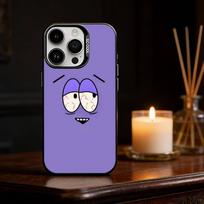 S-South Park T-Towelie telefono dėklas iPhone 17 16 15 14 13 12 11 Pro Max Plus sidabrinis matinis juodas dangtelis iPhone16se4