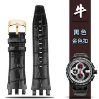 Swatch SVG Mechaninei laikrodžio apyrankei SVGK403/407 SVGB400 402 408 Odinis laikrodis su vyrišku 22 mm dirželiu 22mm