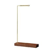 Wooden Metal Brush Drying Rack Multipurpose Desk Paint Brush Organiser Stand With 4 Row For Desktop Organization white