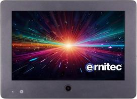 Ernitec 10 PVM Metal IP-Kamera-Monitor 1280x800 NDAA-konform 24/7