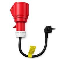 Power adapter CEE 16A 5P 400V for SCHUKO 230V