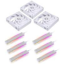 Lian Li UNI FAN P28 Lüfter, 3er Pack - 120mm, weiß + 6x Side ARGB Stripes
