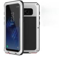 For Samsung Galaxy S24 S23 S22 S21 S26 Ultra S25 Plus Heavy Duty Armor Metal Tank Phone Case Shockproof Dustproof Bumper Cover Galaxy S26 Ultra sidabras