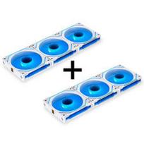 Lian Li Build Kit UNI FAN SL-INF 120 ARGB Reverse Blade PWM Lüfter, 6er Pack (Inkl. Controller) - 120mm, weiß