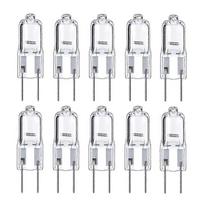 10pcs G6.35 Halogen Light Bulb 20W 12V Dimmable 2700K Warm White