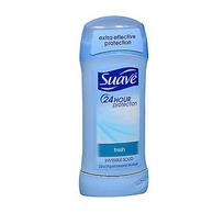 Suave 24 valandų apsauga nuo prakaitavimo dezodorantas Invisible Solid Fresh, 2,6 oz (Pakuotėje 1 vnt)