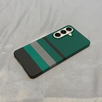 For Samsung Galaxy S26 S25 S24 S23 FE Ultra Plus Carbon Fiber Texture Case For Magsafe Wireless Charging PC Ultra Thin Cover Galaxy S24 FE