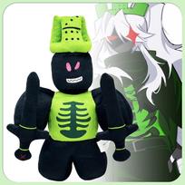 28cm Chance Forsaken Gubby pliušiniai žaislai Robot Forsaken 1x1x1x1 Žaislai Žaidimo aksesuarai Animacinis Helloween Žali velniukai Lėlės Gerbėjų dovanos 28cm