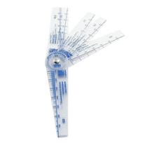 AEE2-Plastic Feeler Gauge 0.05-1Mm Thickness Measuring Tools 13 In 1 Feeler Gauge For Measuring Gaps