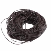 Brown Genuine Cow Leather Cord Round 1-6mm Leather Thong Cord Wax Rope String 2/5 Meters Accessories DIY Jewelry Making 1.5mm-5m kava