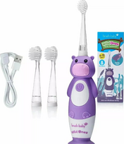 Elektrinis dantų šepetukas Brush baby WILDONES HIPPO