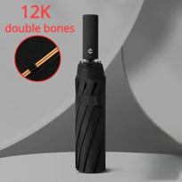 16K Double Bones Large Umbrella for Men Women Windproof Umbrellas Automatic Folding Strong Luxury Sun Rain Umbrella UV Business Iron&24K