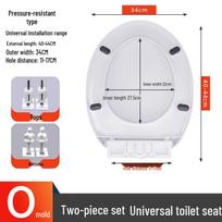 Soft-Close Heavy-Duty Toilet Seat