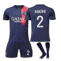 Naujo Sezono Paris Saint-Germain Futbolo Apranga Messi Neymar Mbappe Poliesterio Pluoštas 24(130-140cm)