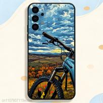 Mountain Bike Bicycle cool Phone Case for Samsung S26 S24 S22 S25 Ultra S9 S20 FE S23 Plus S10 S21 Shockproof Funda Cover SamsungS30Plus