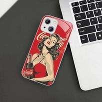 Logo C-Coca C-Cola Fashion Tempered Glass For Iphone 14 13 12 11 Pro Mini XS MAX 14Plus X XS XR Fundas iphone Xs Max