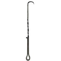 Long Handle BBQ Food Flipper Stainless Steel Grilling Steak Turner Barbecue Turner Hook  Kitchen Style 1 40cm