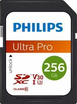 PHILIPS SDXC 256GB Ultra Pro klasės 10/UHS 3 | FM25SD65B/00 | 8720039512054