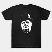 Winston Churchill T Shirt For Joke Birthday Funny Politics British England L