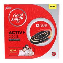 Geras riteris Activ+ Mažai dūmų uodų spiralė su Power formule 10 spiralės juoda