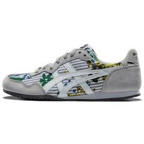 Onitsuka Tiger Serrano žemi laisvalaikio batai moteriški dryžuoti pilki D668L-1099 37