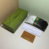 Gucci prabangus sulankstomas akinių nuo saulės dėklas įvairiaspalvis