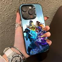 F-Free F-Fire Phone Case For iPhone 14,16,12,15,13,17,11,E,Pro,Max,Plus,Air,Mini Black Soft Cover iPhone16promax