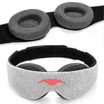Manta Sleep Mask - Light-blocking Eye Mask - Zero Eye Pressure - Adjustable Eye Mask